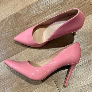 MICHAEL Michael Kors Pink Patent Heels